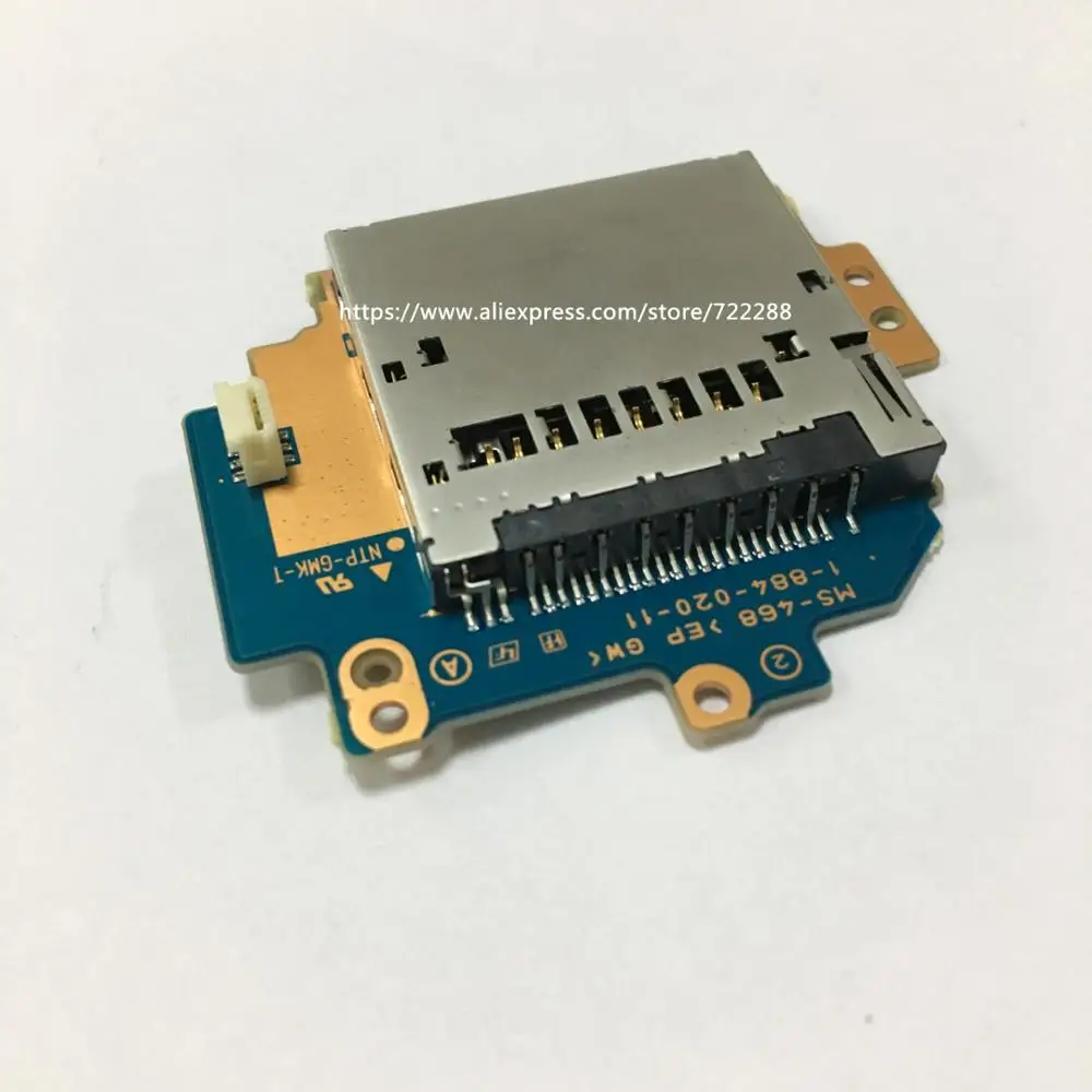 Запасные детали для Sony NEX-VG20 NEX-VG20H слот карты памяти SD MS-468 Board A1848216A | Электронные