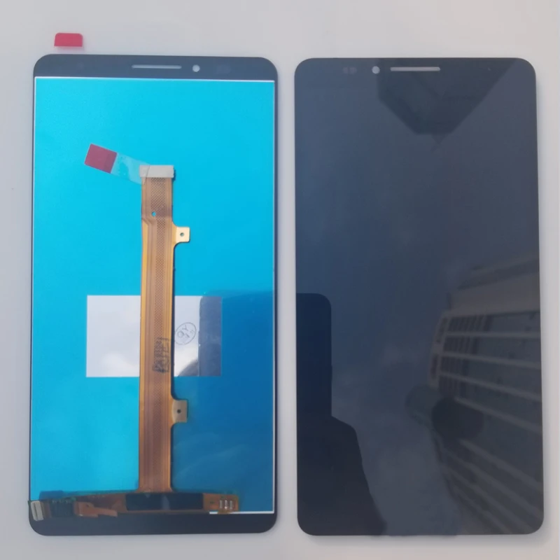 Для huawei Mate 7 ЖК-дисплей сенсорный экран дигитайзер сборка запасные части с рамкой