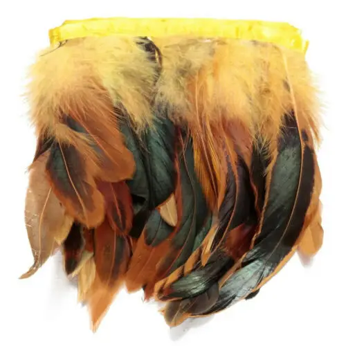 1 шт. петух Hackle Coque перо бахрома Ремесло Отделка шитье костюм Millinery Ткань DIY Одежда