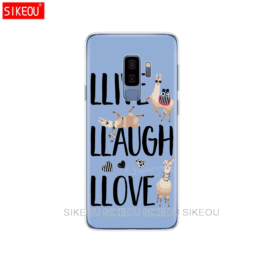 Силиконовый чехол для Samsung Galaxy S9 S8 S7 S6 edge S5 S4 S3 PLUS милый телефона с милым