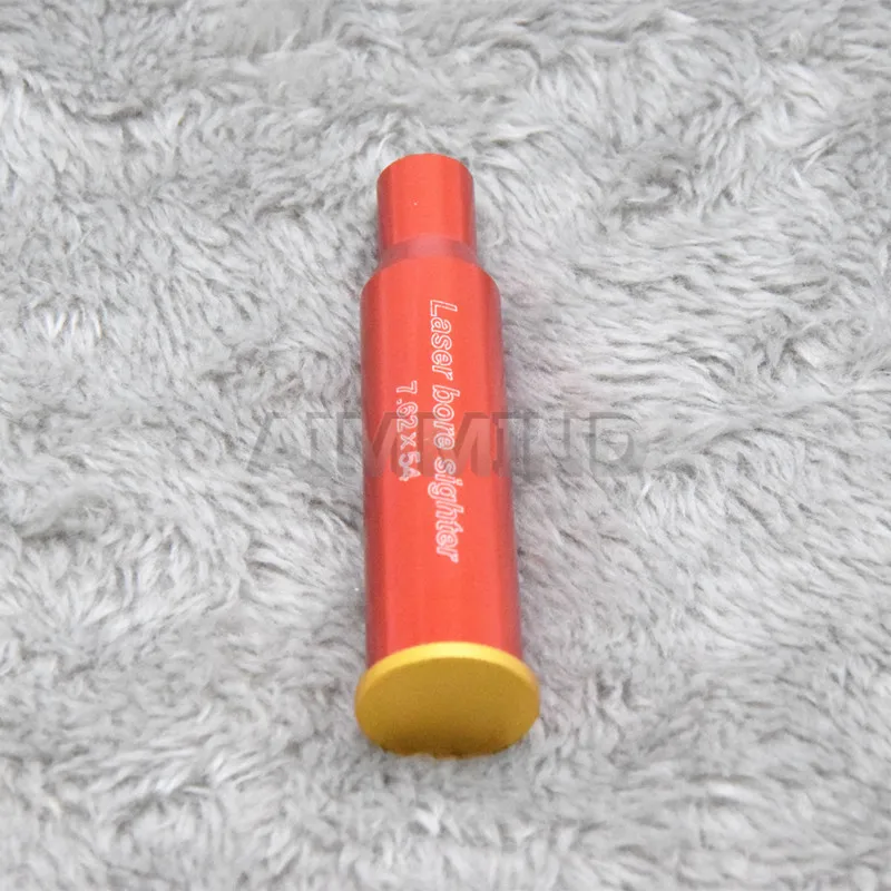 Красный охотничий красный лазер Boresighter CAL.308. 223 30-06 CAL7.62x39 7,62X54 12GA красный точечный лазерный картридж тактический Красный Диаметр Sighter