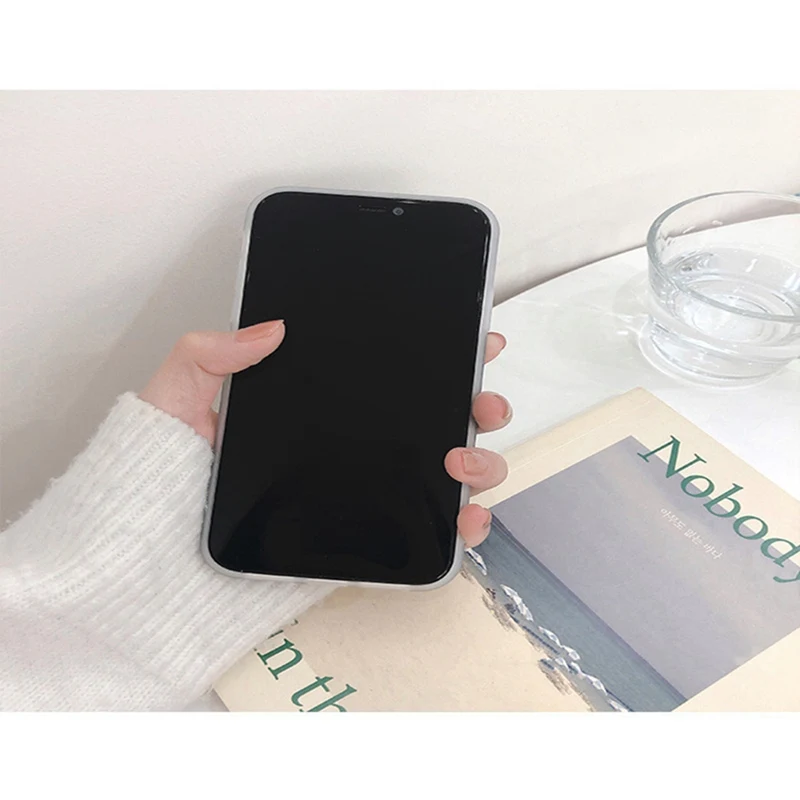 Ультратонкий Ромбический чехол с узором для телефона iphone 6 6s 7 8 Plus все включено