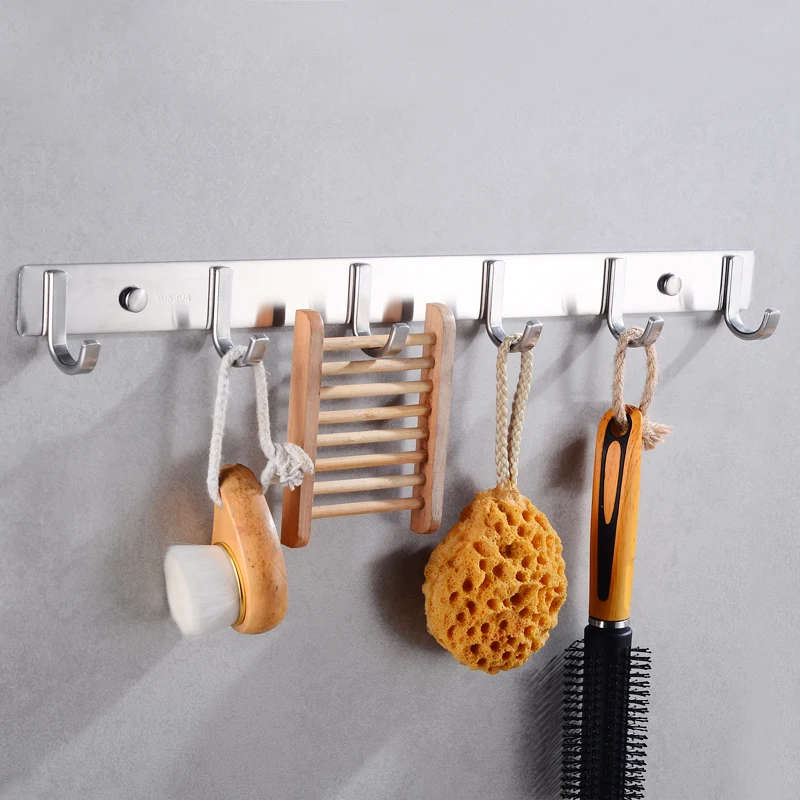 Крючок для халата из нержавеющей стали крючок полотенца ванная комната шляпа