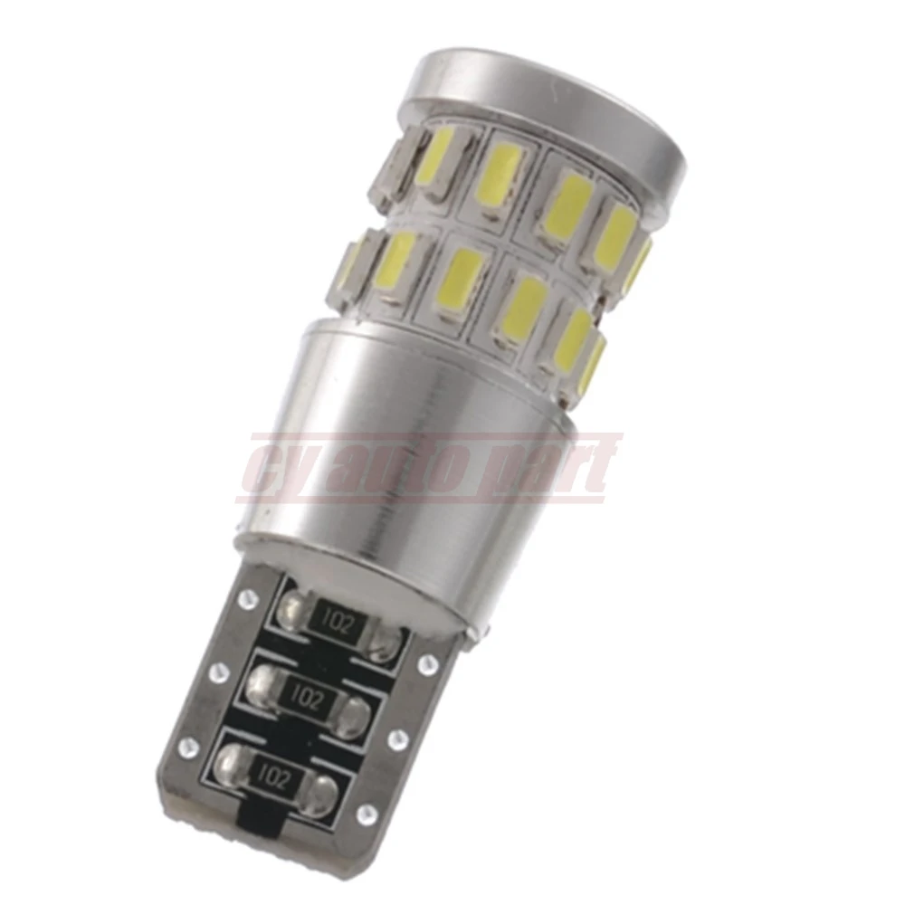 Новый 2x T10 194 168 W5W Авто 3014 30 светодиодный белый Canbus светильник номерного знака для