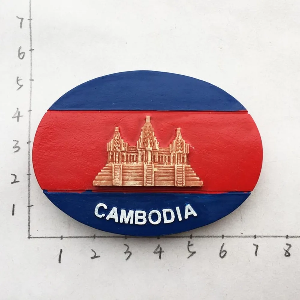 BABELEMI Камбоджа магниты на холодильник туристические сувениры Angkor ват магнитная