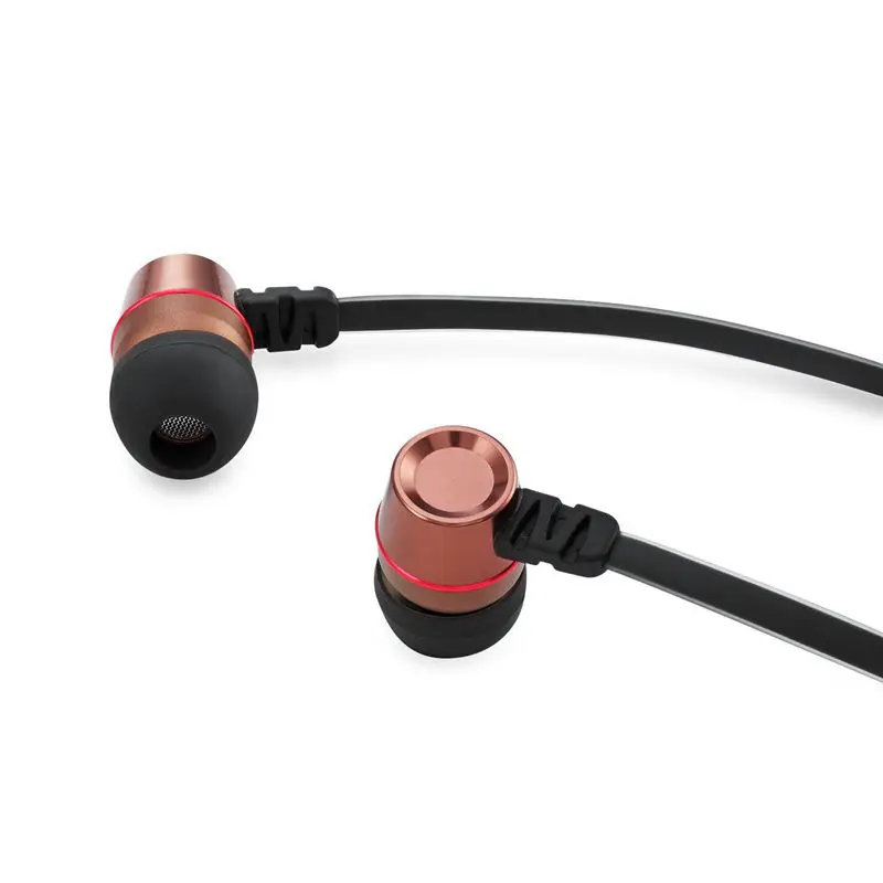 CHICLITS 3.5mm In-ear Earphone Metal Bass Line Control Music Universal Earplugs For MP3 MP4 Computer Mobile Phone fone de ouvido |