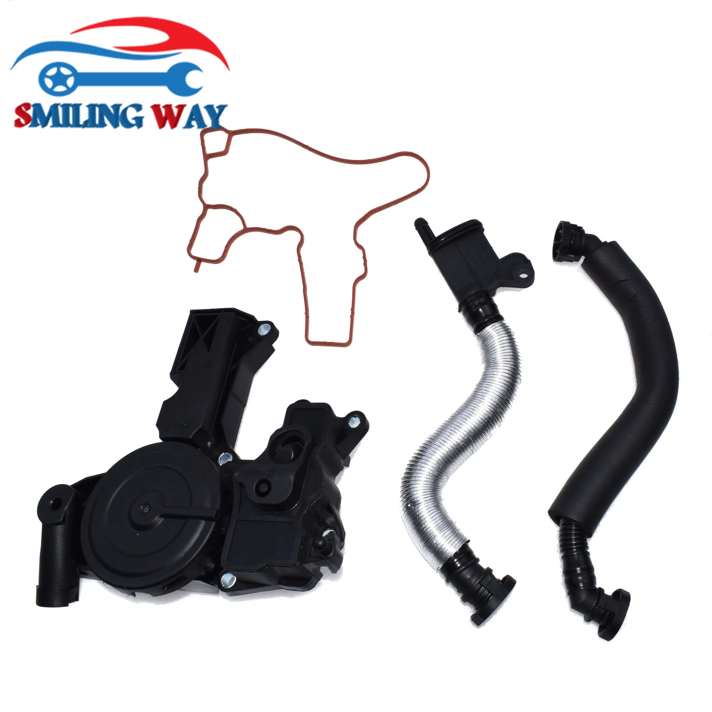PCV маслоотделитель для Картера шланг и клапан Audi A3 A4 A5 A6 Q3 Q5 TT VW Beetle Eos Jetta Passat CC Tiguan