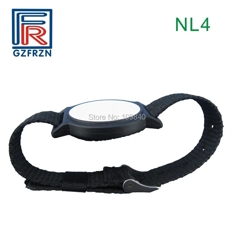 100 шт./лот заводская цена UHF нейлон RFID ткань/тканый браслет Alien H3 карта/бирка для