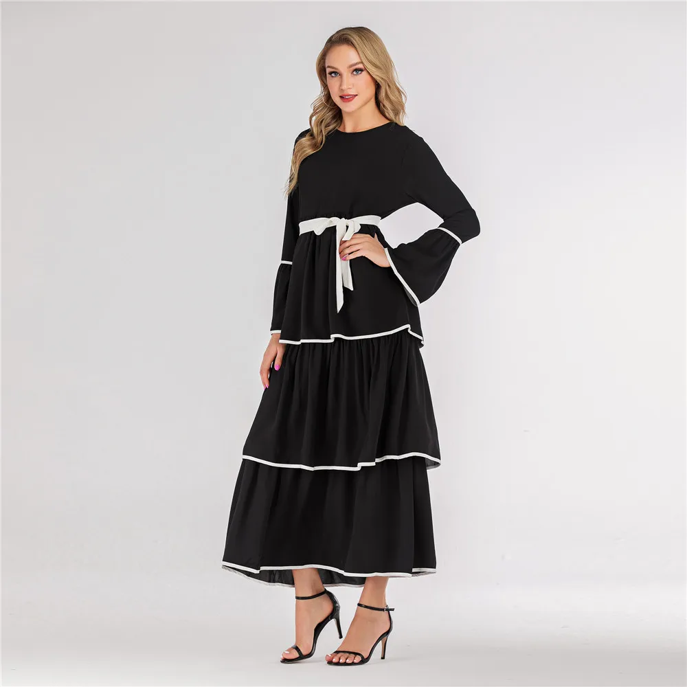 Vestidos Arabes Elegantes Vestido Musulman Mujer Oman ropa mujer Robe Musulmane Femme Baju мусульманский Wanita Sukienki