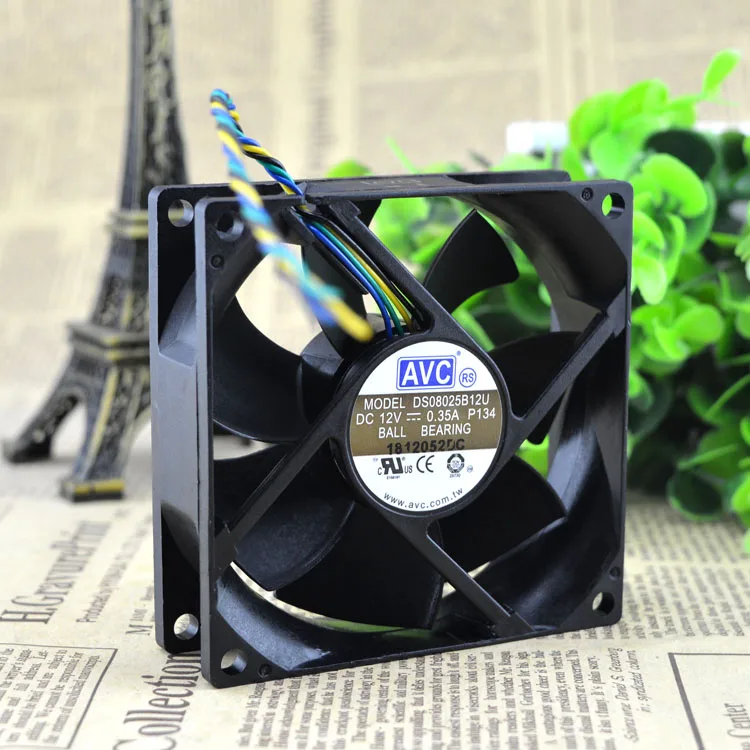 Бесплатная доставка. 8025 12 v 0 35 A DS08025B12U P134 двойной шар большой объем воздуха