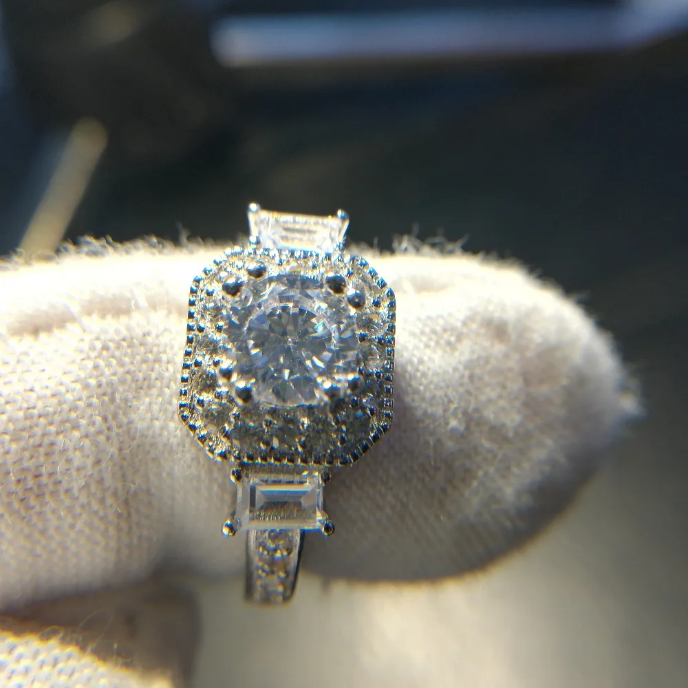 Eleple часы стиль кольца для мужчин и женщин оптовая продажа кольцо AAA кубического