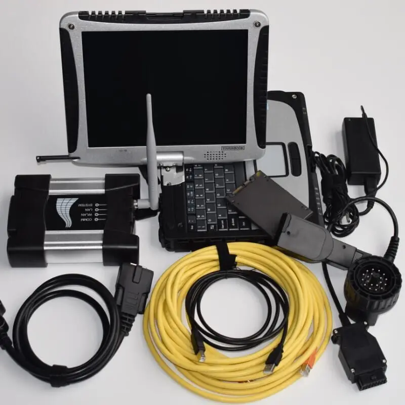 2021 WI FI следующий Icom A + B C диагностический сканер для BMW icom Next с программным