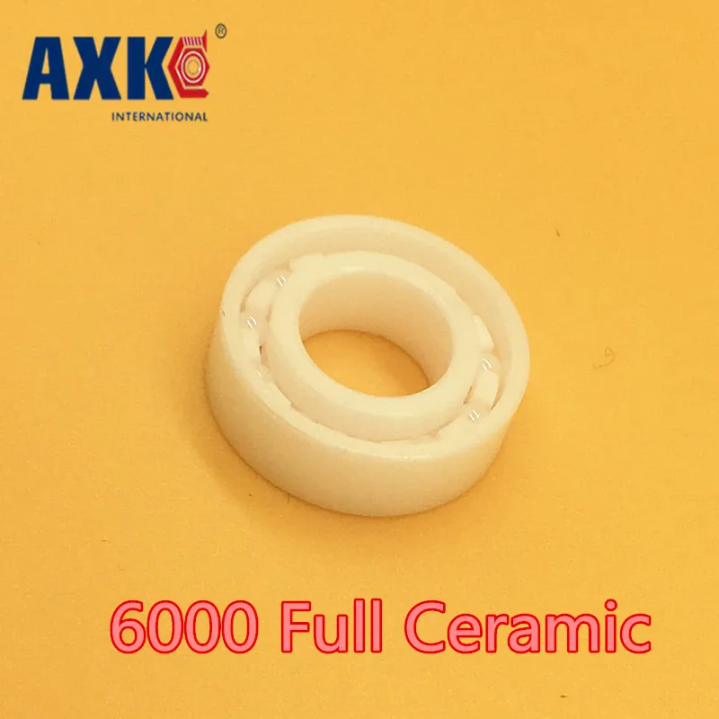 

Axk 6000 Full Ceramic Bearing ( 1 Pc ) 10*26*8 Mm Zro2 Material 6000ce All Zirconia Ceramic Ball Bearings