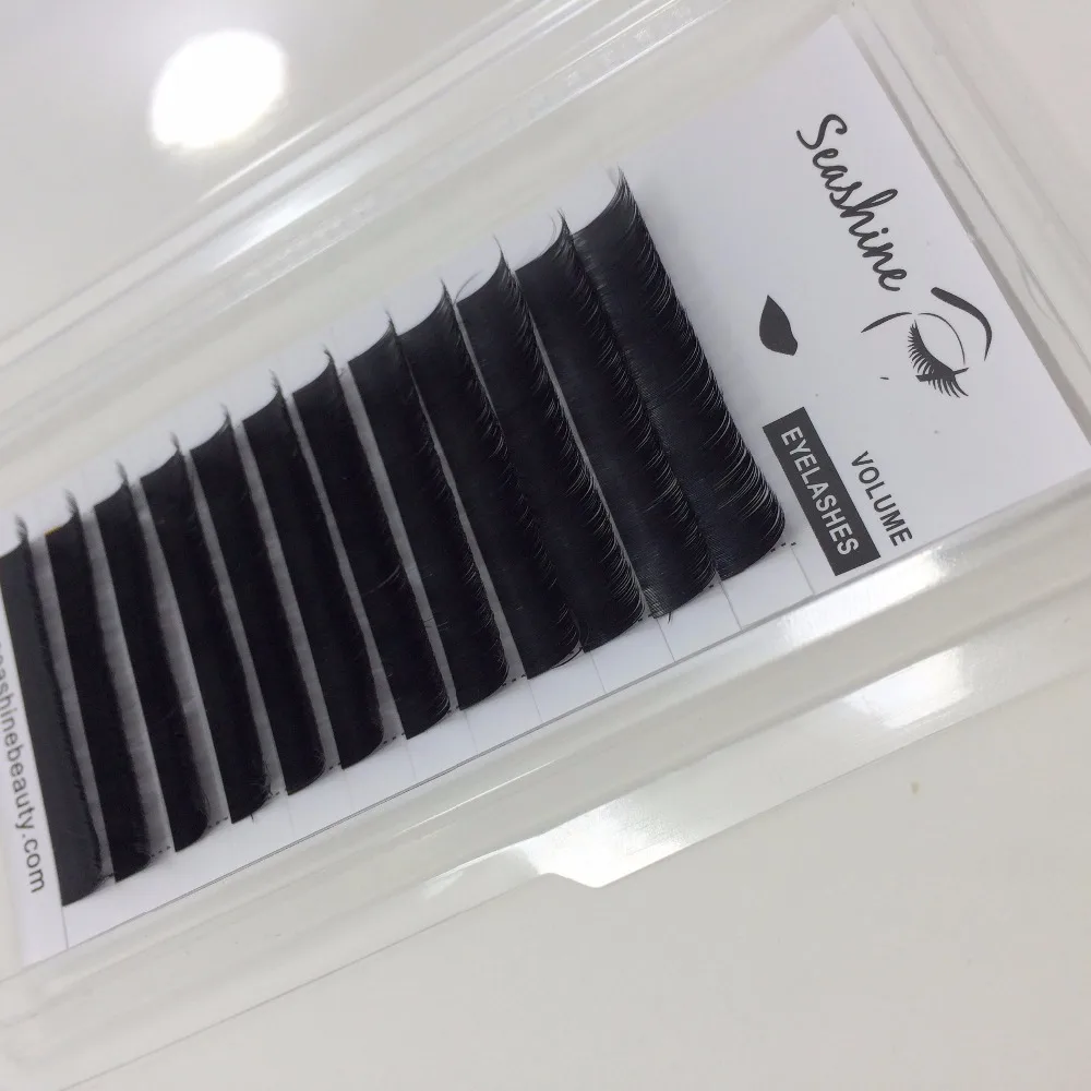 

Flat Eyelash Extensions split tips shaped natural light false ellipse Softer Ellipse Flat Lash Free Shipping