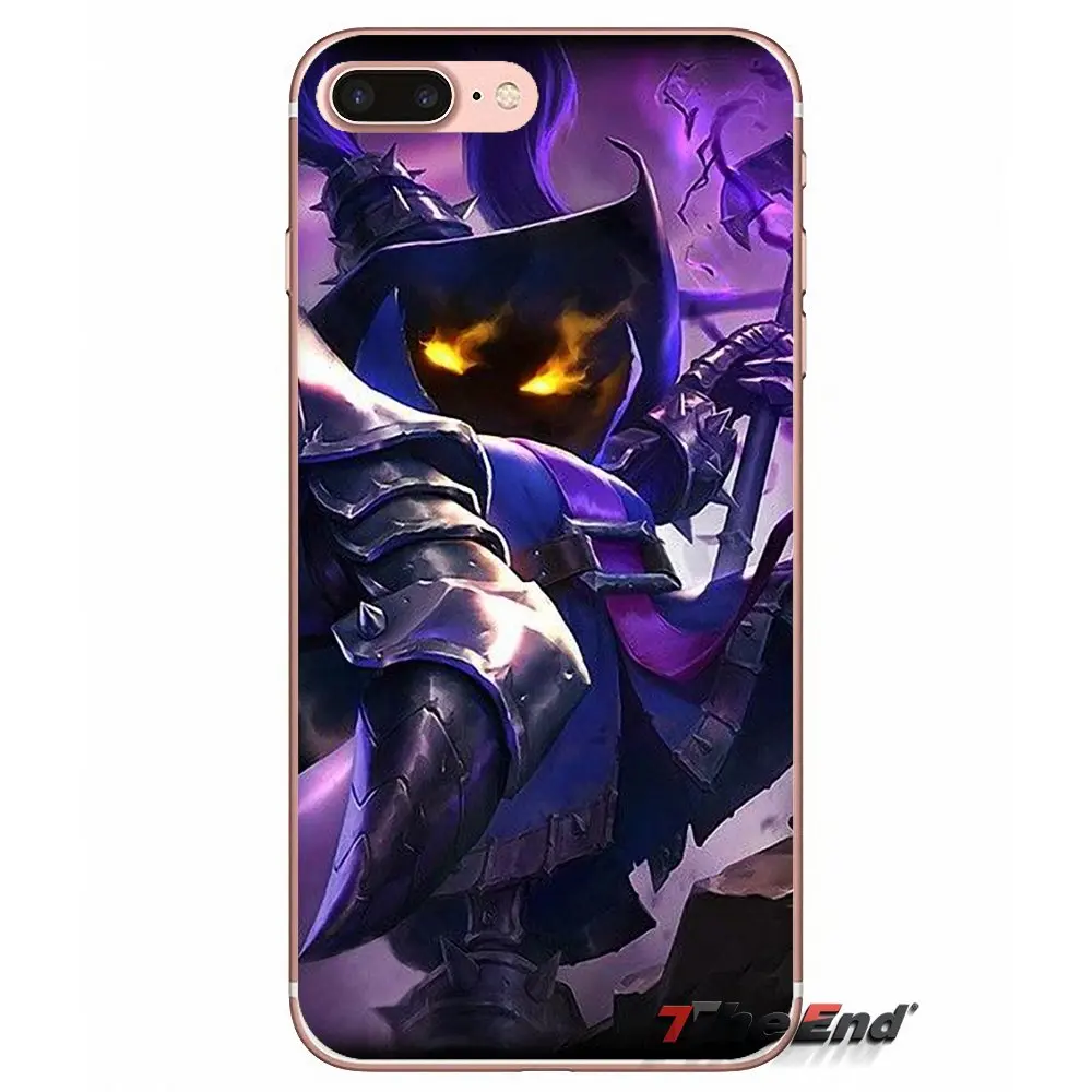 Чехол для iPhone X 4 4S 5 5S 5C SE 6 6S 7 8 Plus Samsung Galaxy J1 J3 J5 J7 A3 A5 2016 2017 Baron Von Veigar League of Legends |