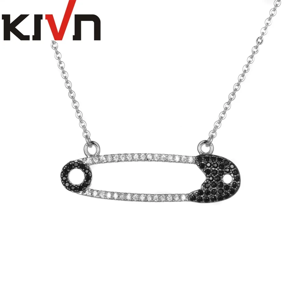 Модные ювелирные изделия KIVN с уникальным кубическим цирконием безопасная