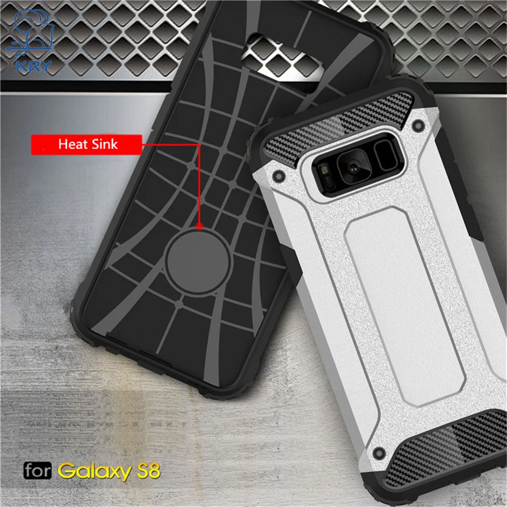 KRY Soft TPU Phone Cases for Samsung Galaxy S8 Plus Case Plastic Armor Cover For Anti Knock Capa Coque |