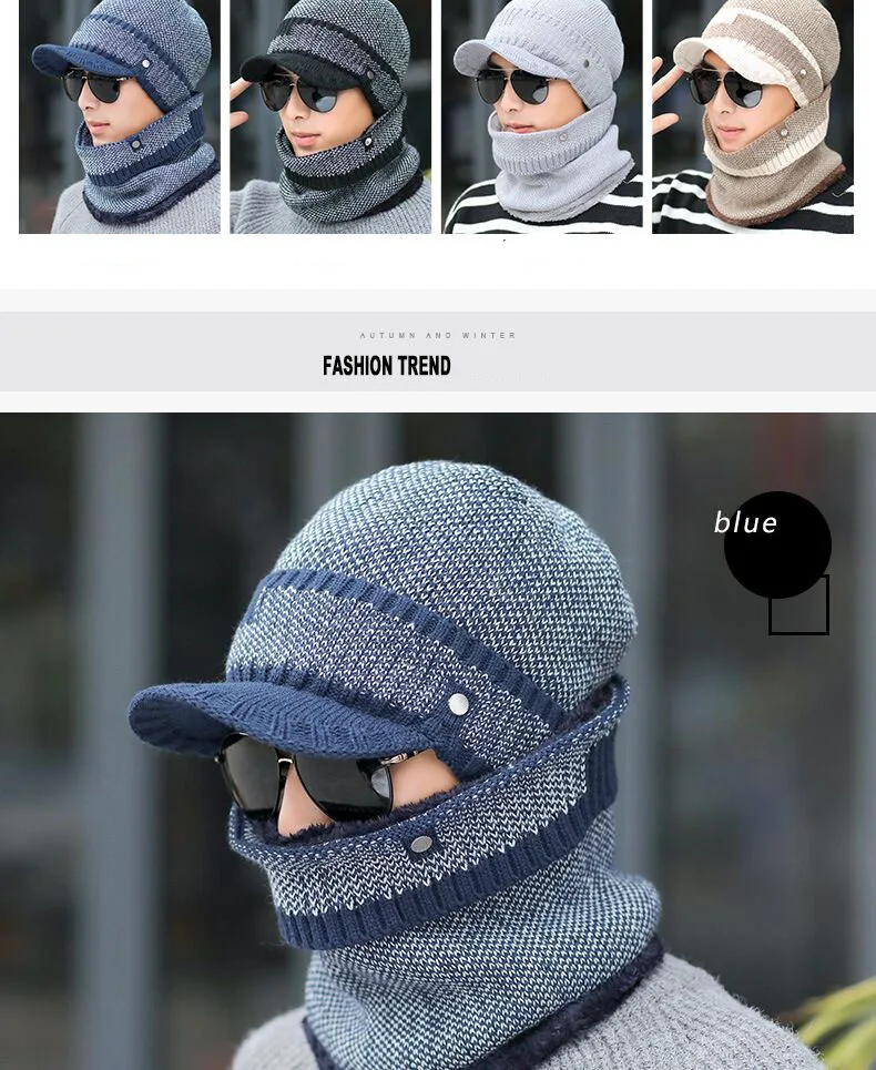 Ymsaid, Skullies Beanies,, мужской шарф, вязаная шапка, шапка, мужская, плюс, Gorras, капот, теплая шерсть, толстые зимние головные уборы для мужчин и женщин, шапочка