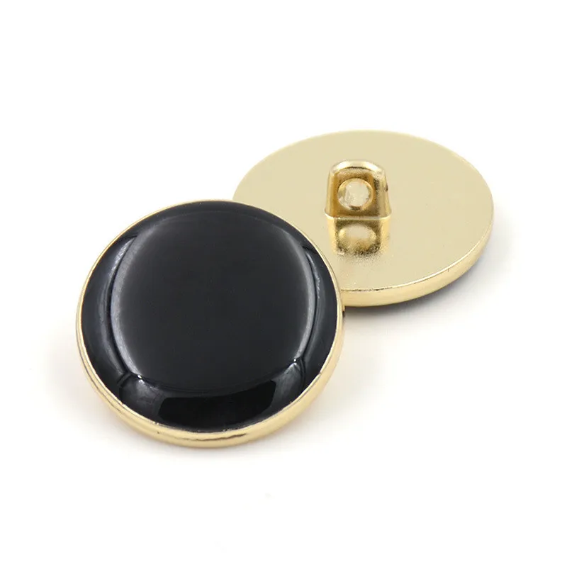 10pcs 11mm-23mm metal black buttons for men suit coat shirt decoration DIY crafts dress clothing garment supplies shank | Дом и сад