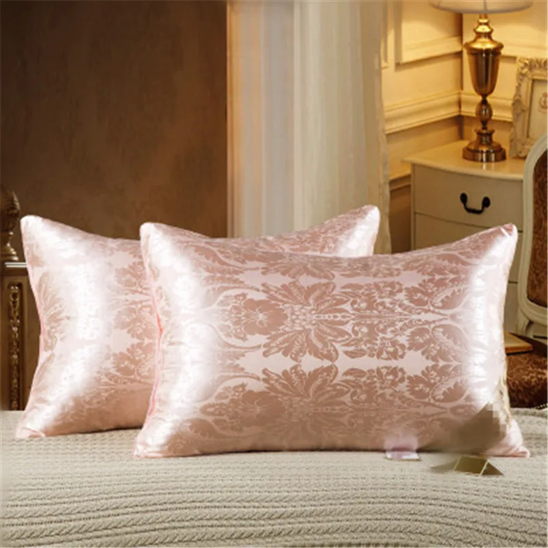 Шелк тутового шелкопряда Подушка для пятизвездочного отеля памяти розовый