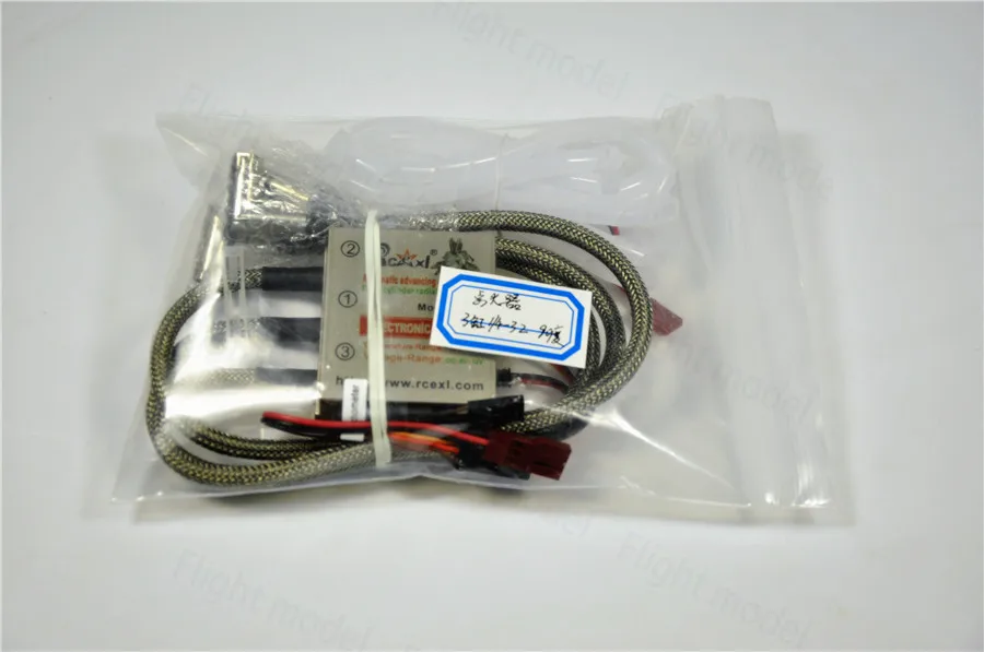 Rcexl 3 Cyliner радиальный двигатель cdi-зажигание для NGK-ME-8 1/4-32 90 градусов 6 V-12 V