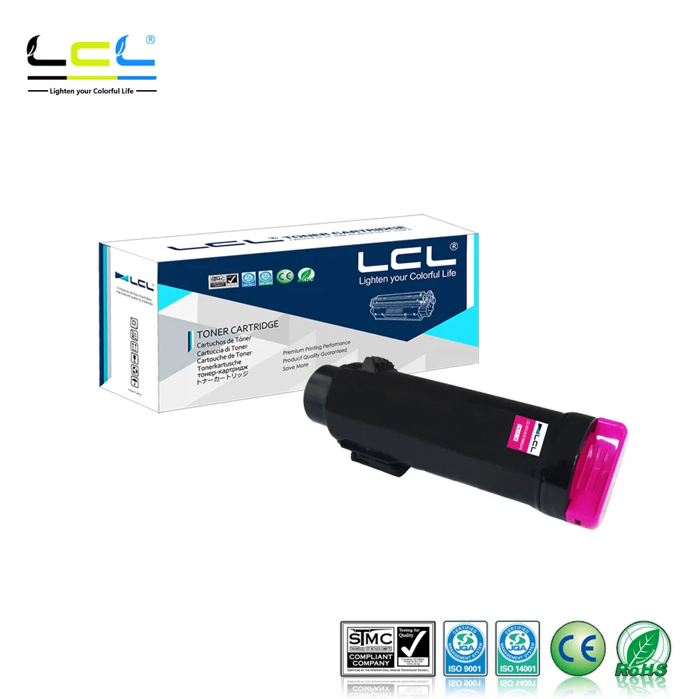 Лазерный тонер картридж LCL Xerox WorkCentre 6515 Phaser 6510 106R03477 106R03478 106R0347 106R03480 (1 упаковка)