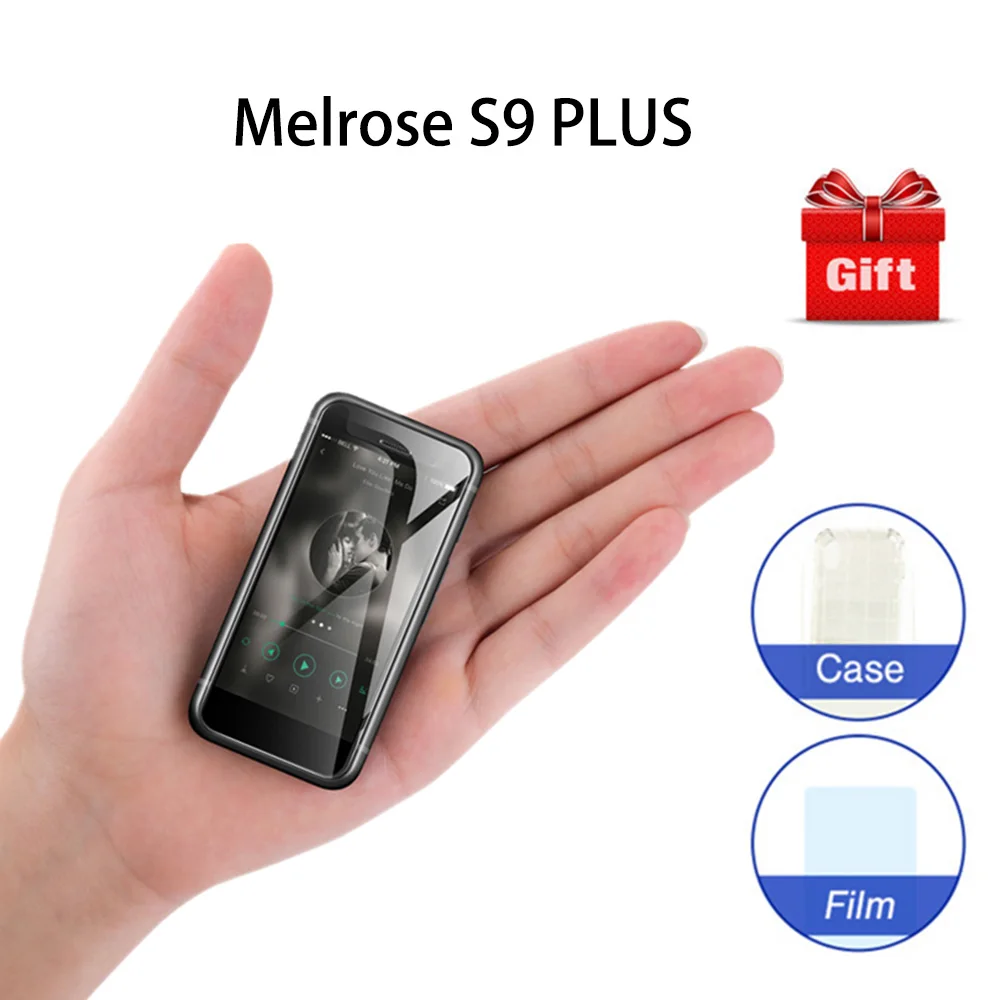Мини 4G LTE мобильный телефон Melrose S9 PLUS MTK6737 1 ГБ 8 Android 7 0 2 45 дюймов супер маленький