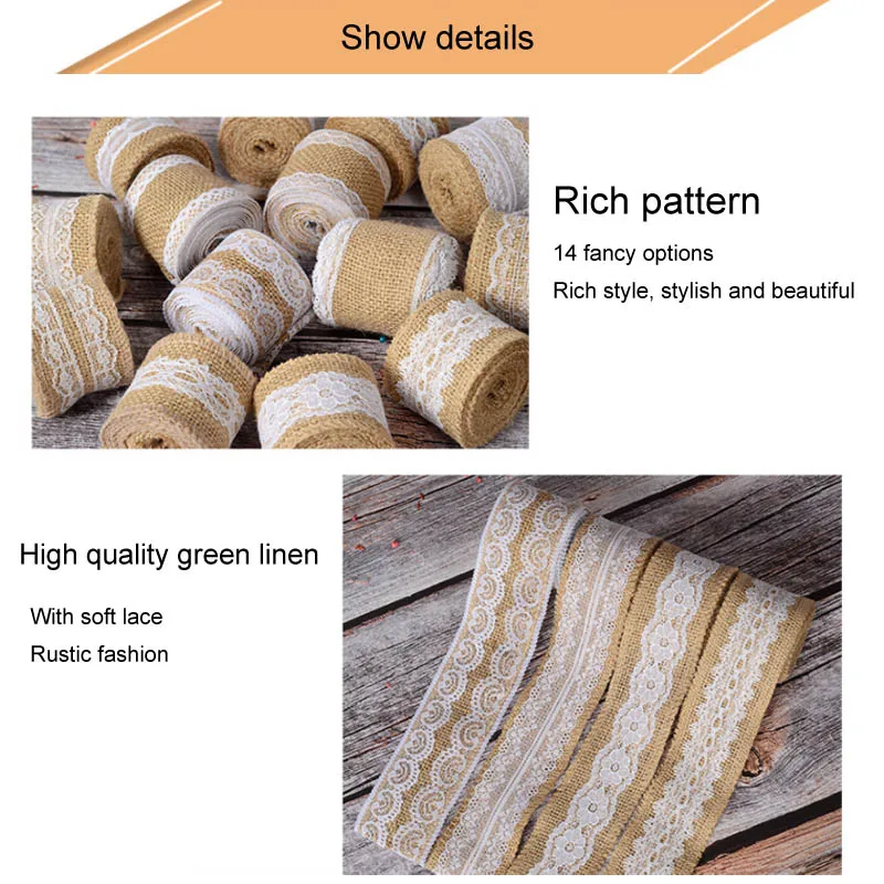 2 м бумажная сумка соломы винтажная деревенская Свадьба Рождество сизальских