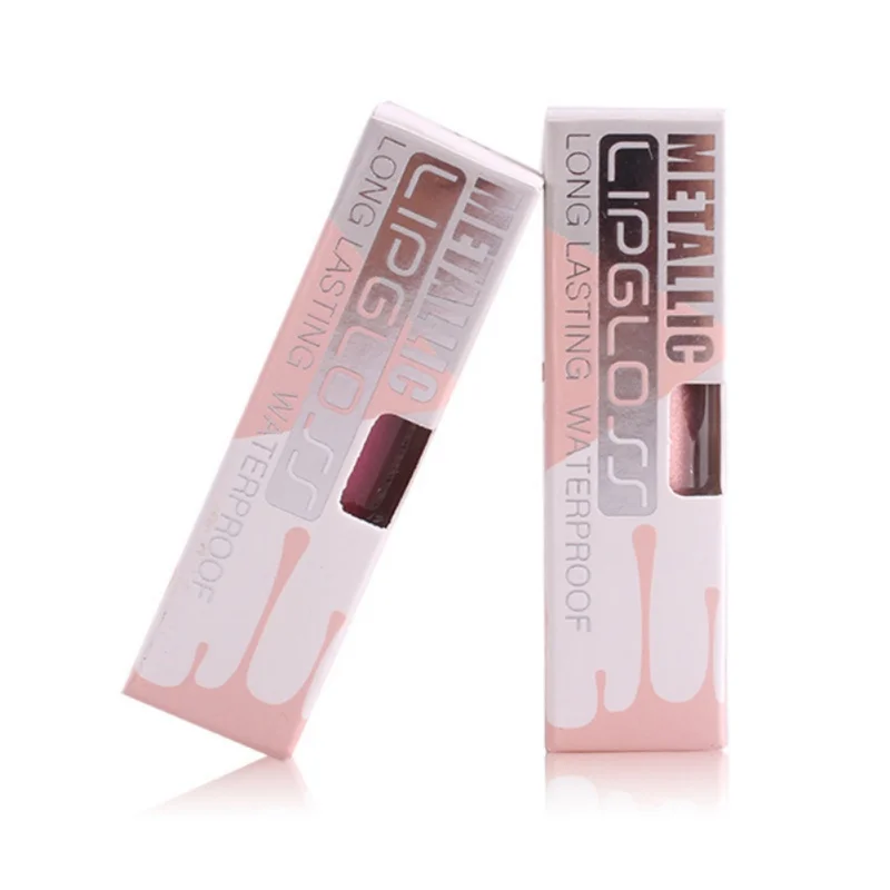 MISS ROSE брендовые долговечные блестящие пигменты для губ Матовая жидкая губная