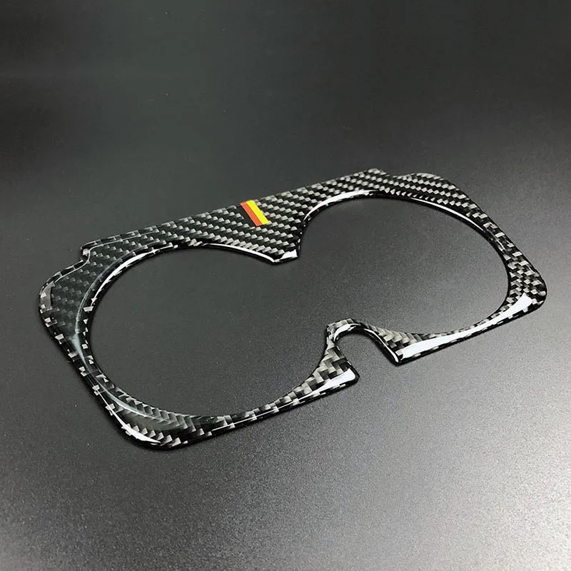 Black Water Cup Stand Holder Sticker For Mercedes Benz New C/E Class W205 C180 C200 Decorative Sticker