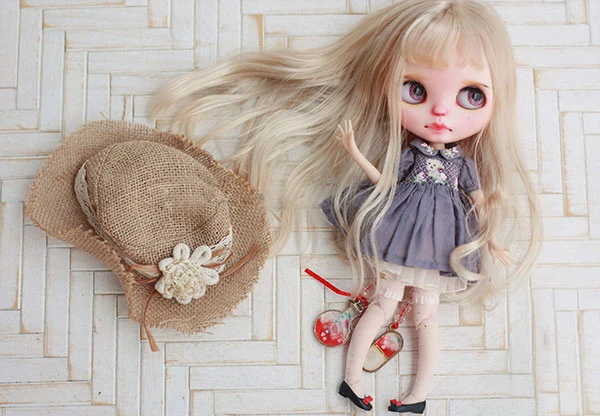 BJD куклы парики молочно Золотые длинные волнистые волосы для 1/3 1/4 1/6 имитация