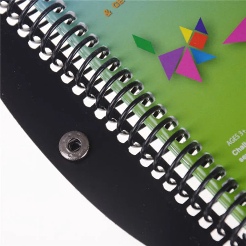 Подарок для детей книга с загадками 176 Магнитный Танграм игрушечные лошадки