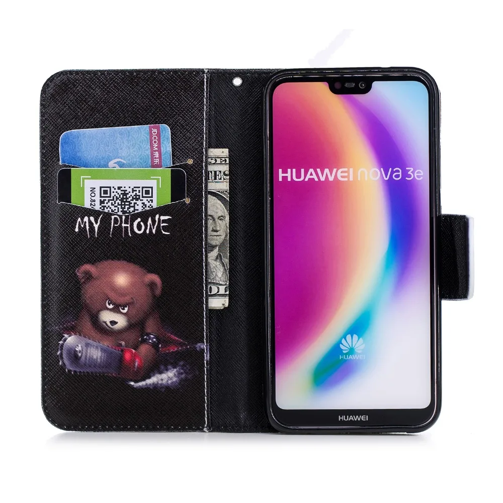Чехол для Huawei P20 Lite Nova 3e чехол P20Lite чехлы Telefoon Hoesjes|Чехлы-портмоне| |