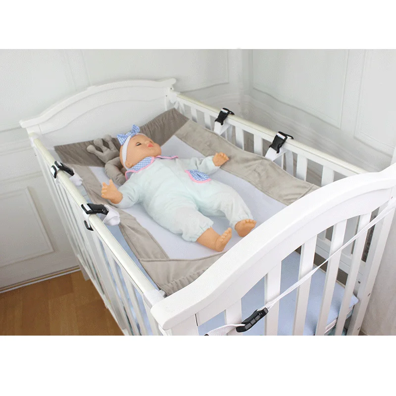 IMBABY детский гамак с подушкой, 8 сторон, Регулируемая пряжка, гамак, коврик для новорожденных, спальная кровать, детская колыбель, эластичный гамак