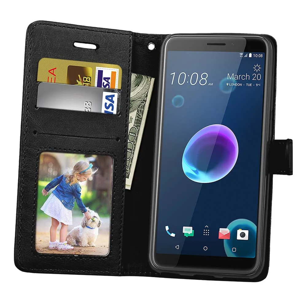 Чехол подставка из искусственной кожи для Samsung Galaxy J4 J400 J6 J600F J7 2018 чехол с откидной