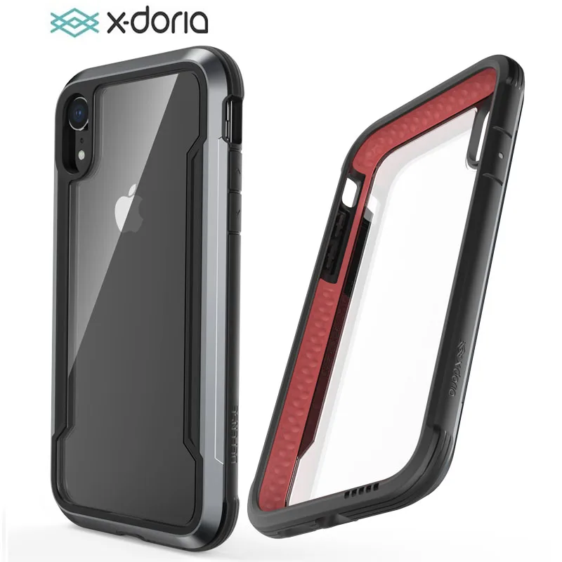 X Doria Defense DropShield чехол для телефона iPhone XR XS Max военный проверенный алюминиевый