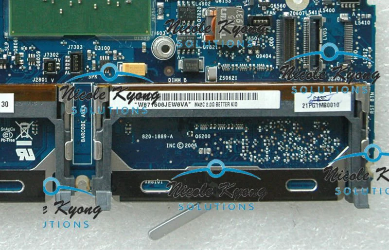 Материнская плата EMC 2902 13 3 "MA255LL MB402LL MB403LL 661 4219 3964 820 1889 A T2500 2 0 ГГц 945GM для MacBook