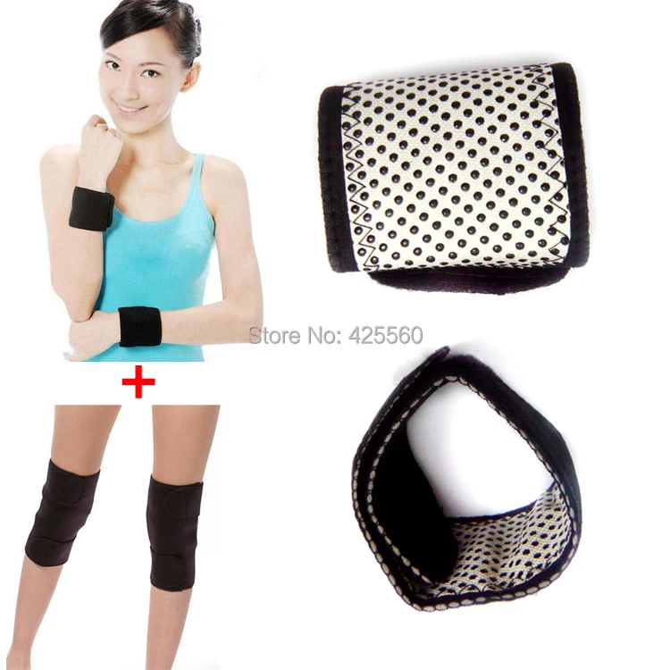 Турмалиновая САМОНАГРЕВАЮЩАЯСЯ магнитная терапия для поддержки запястья и