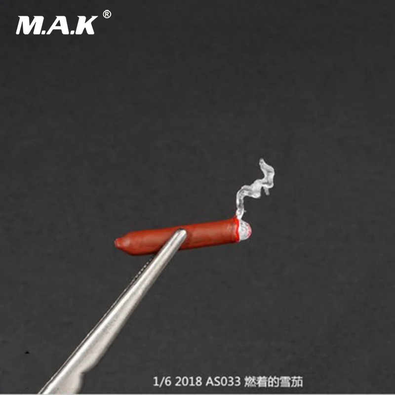 2018 AS033 масштаб 1:6 горящие сигареты модели сигарет игрушки для 12 дюймовых экшн