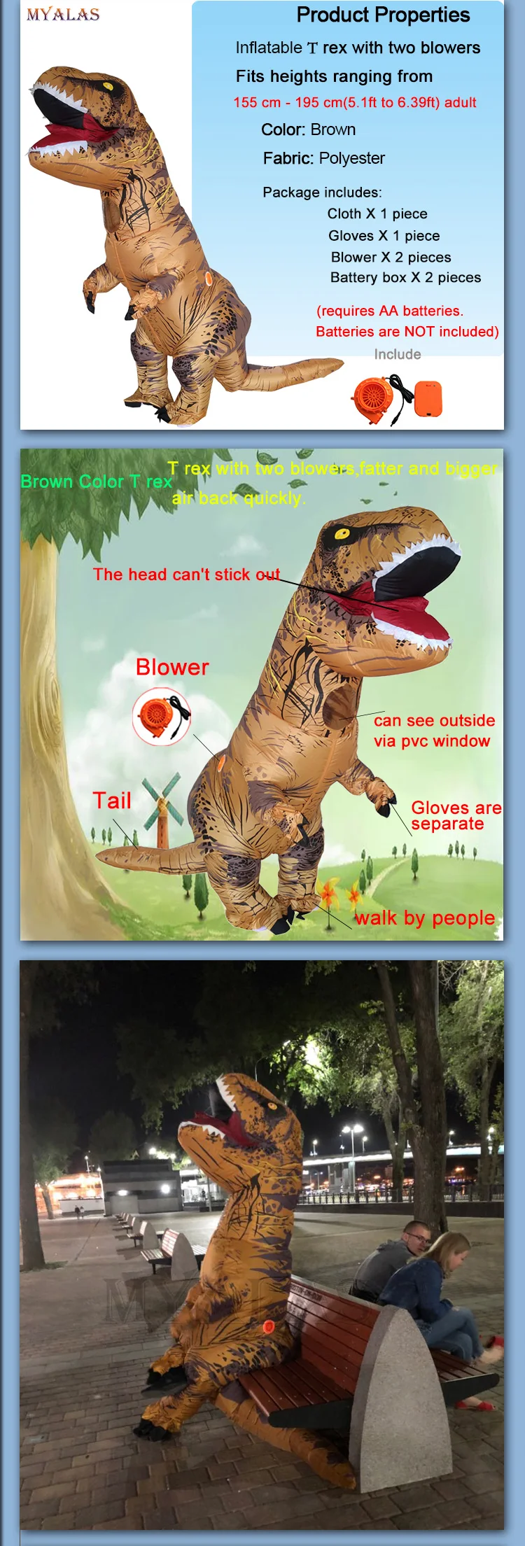 T-REX Костюм надувной динозавр костюм для аниме Expo traje de dinosaurio надувной Blowup disfraces adultos костюм для взрослых