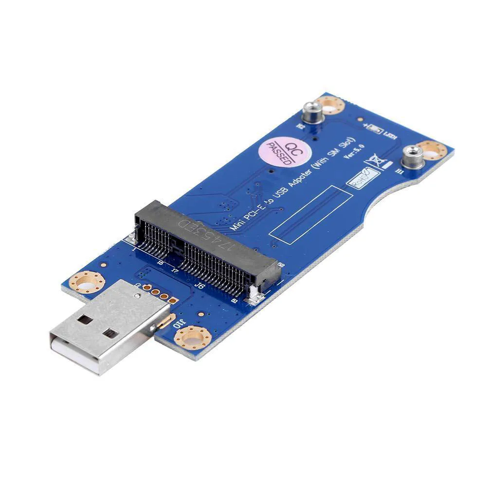 Мини PCI E беспроводной USB адаптер карта с слотом для sim карты WWAN LTE модуль HSJ 19| |