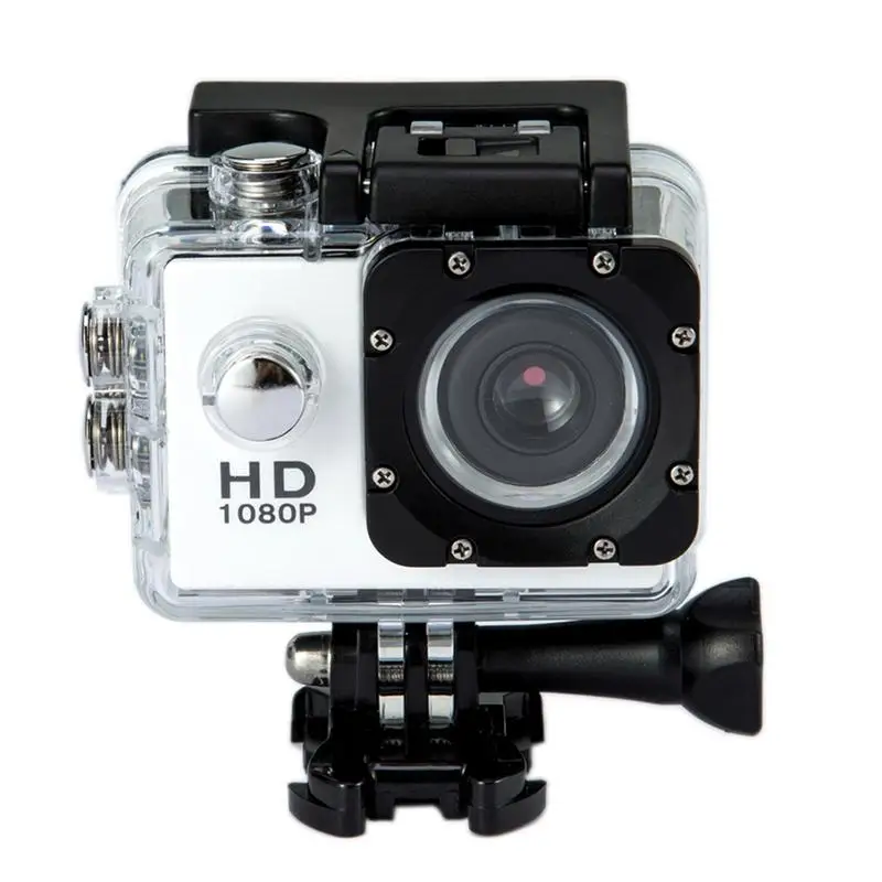 Белый Для HAMTOD HKJ400 2,0 дюймовый ЖК-экран HD 1080P WiFi камера движения с водонепроницаемый чехол - Цвет: Белый