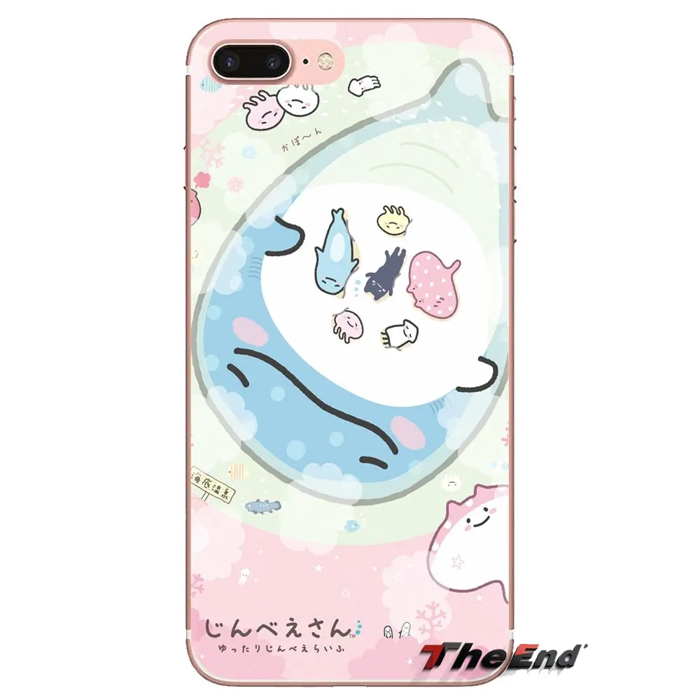 Японские kawaii Whale Shark прозрачные мягкие чехлы для iPod Touch Apple iPhone 4 4S 5 5S SE 5C 6 6S 7 8 X XR XS Plus