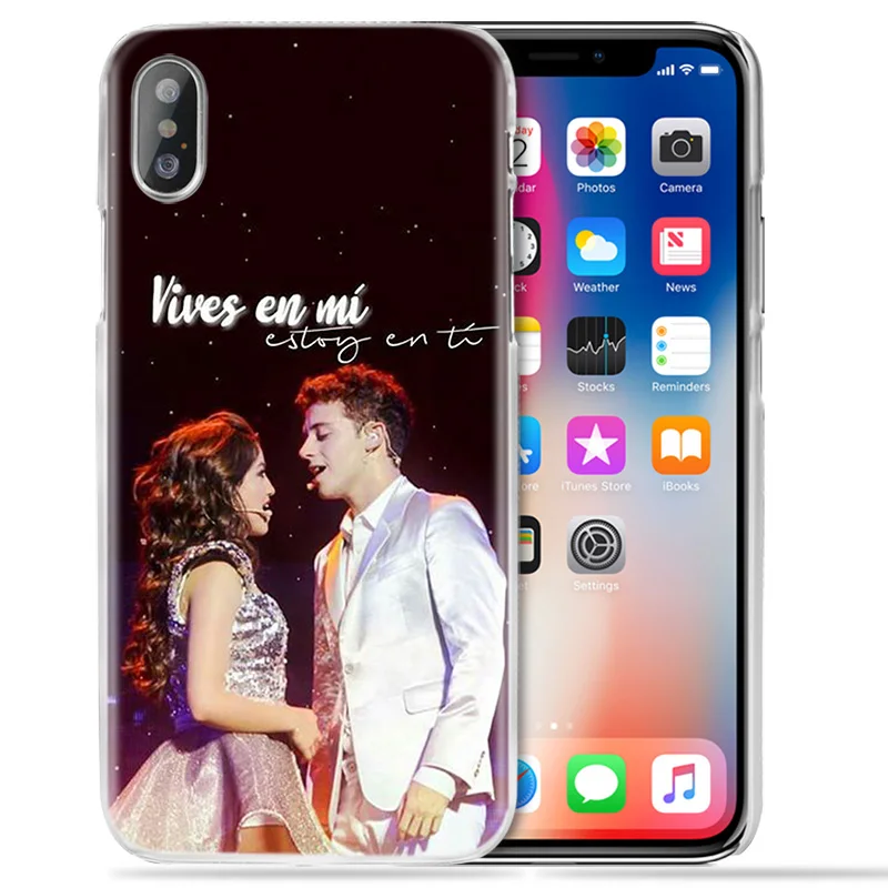Soy Luna чехол для iPhone XS Max XR X 10 7 S 8 6 6 S плюс 5S SE 5 4S 4 5C Роскошный прозрачный жесткий чехол PC Fundas Capa чехол для телефона Coque Hot
