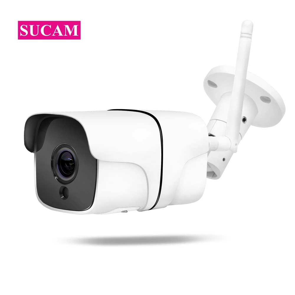 Водонепроницаемая IP камера 2 Мп Wifi наружная 720P 960P 1080P Двусторонняя аудиосвязь