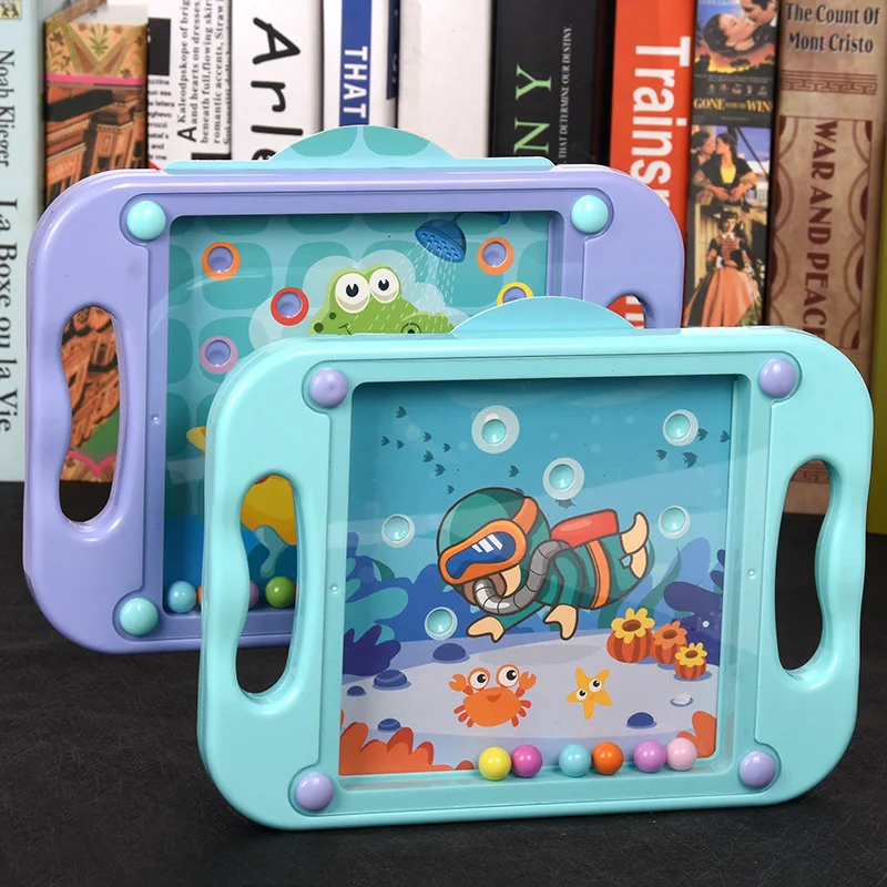 Детские игрушки логическое мышление сбалансированный мяч лабиринт балансировка