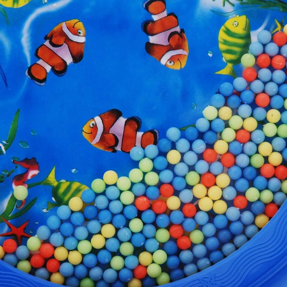 

Ocean Wave Bead Drum Gentle Sea Sound Musical Educational Toy Tool for Baby Kid Child