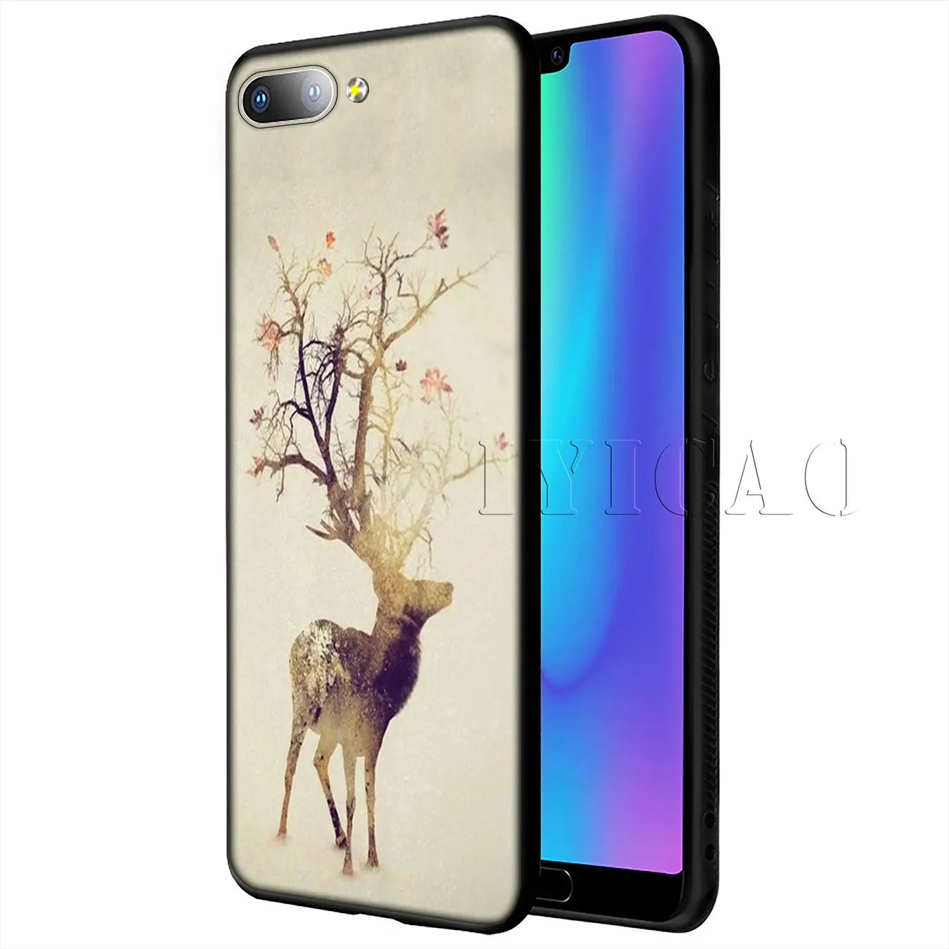 Мягкий чехол для Huawei P20 Pro P10 P8 P9 P30 Lite Mini 2017 P Smart 2019|Бамперы| |