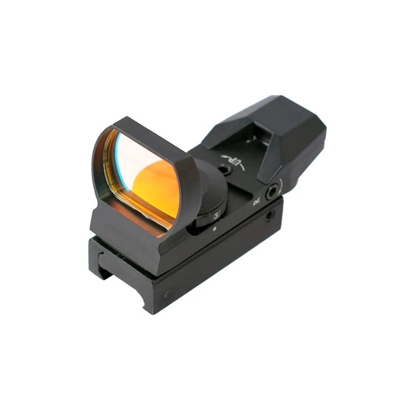 Тактическая Экипировка прицел с прицелом 20 мм Rail Airsoft Red Dot голографический рефлекс 4 Сетка Красный точка прицел для прицелов