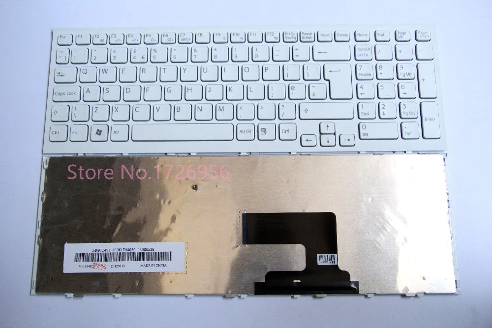 Новая клавиатура UK для SONY Vaio VPCEH1S1E/W VPC EH VPCEH VPCEH1S1E EH1S1E|Клавиатуры замены| |